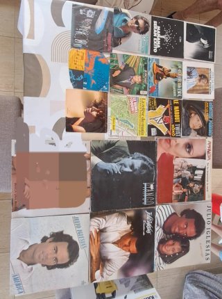 LOTE DE DISCOS DE VINILO – 18 UNIDADES