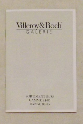 Cartolina Vintage Ceramica Villeroy & Boch