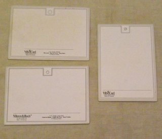 Cartolina Vintage Ceramica Villeroy & Boch