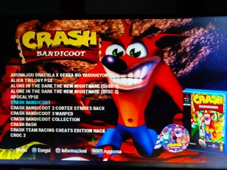 Kit gioco Sony Ps2 hard disk più memory card