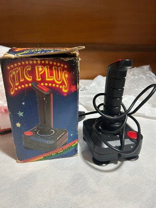 ZX Spectrum +2 128K Sinclair y joystic.