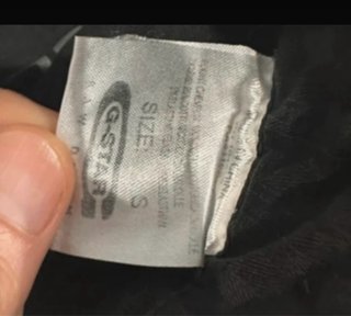 Falda G-Star RAW Negra Plisada
