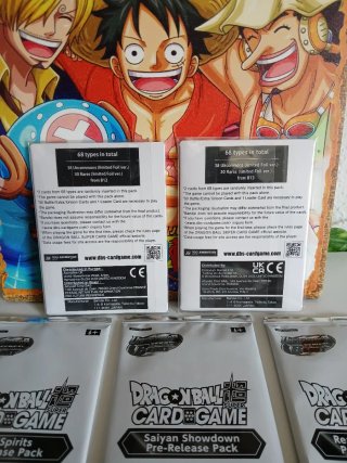 Lote Pre Release Dragon Ball Super Card Game TCG