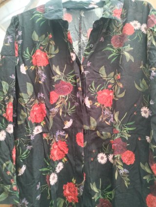 Vestito lungo floreale Zara