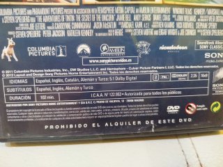 Las Aventuras de Tintín.El secreto del unicornio