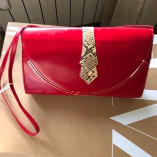 Borsa Balenciaga Rosso Pelle di Serpente