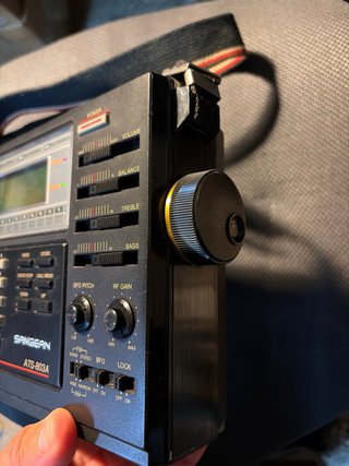 Radio Sangean ATS-803A para reparar