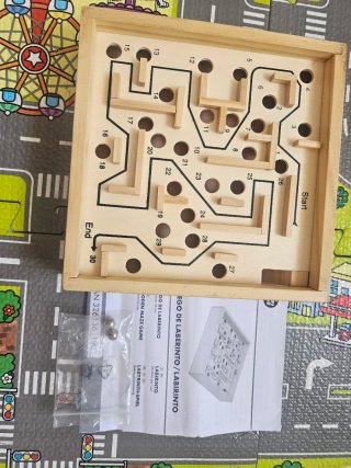Juego de Laberinto de Madera Playtive