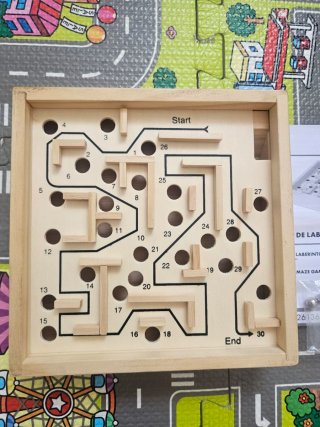 Juego de Laberinto de Madera Playtive