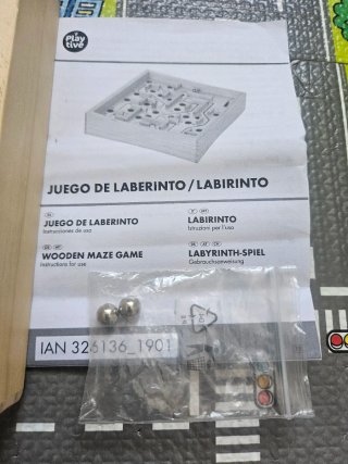 Juego de Laberinto de Madera Playtive