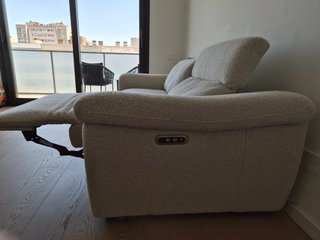 Sofá 3 plazas Magno con 2 relax eléctricos