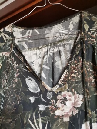 Vestito donna floreale manica 3/4