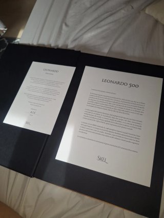 Leonardo 500 edición de coleccionista,certificado.