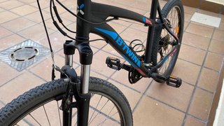 Bicicleta B'TWIN MTB Negra