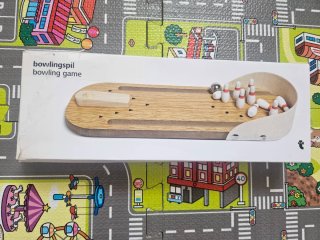 Juego de Bolos de Madera