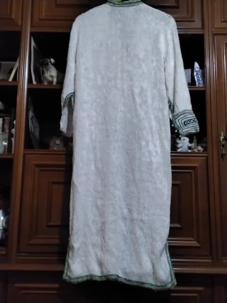TÚNICA/CAFTAN totalmente artesanal con bordados