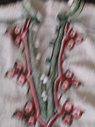 TÚNICA/CAFTAN totalmente artesanal con bordados
