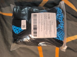 Culotte Ciclismo Negro y Azul Talla XL