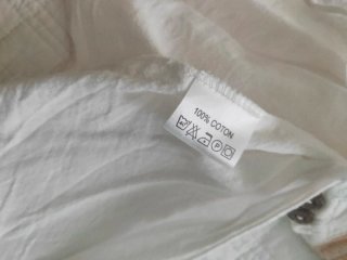 Top tirantes blanco asimétrico estilo griego