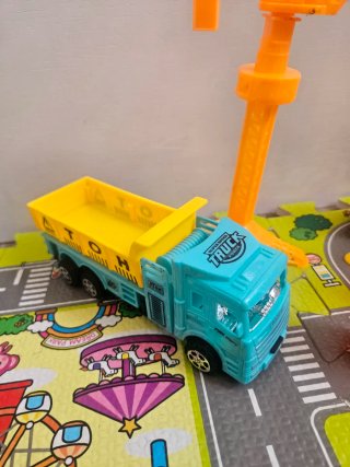 Set de camiones de construcción