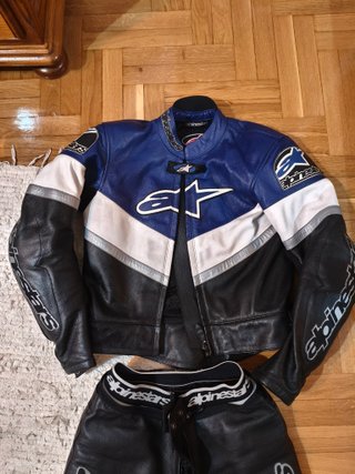 Traje Piel Moto Alpinestars Mujer Talla 40