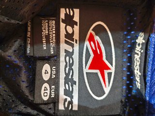 Traje Piel Moto Alpinestars Mujer Talla 40