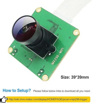 Innomaker cámara GS IMX296 60fps Raspberry Pi