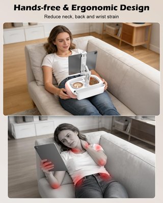 CLOUDVALLEY Soporte Tablet Almohada 360° 4.7‑13''