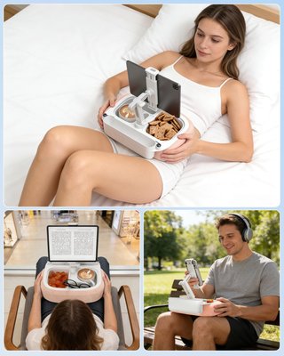 CLOUDVALLEY Soporte Tablet Almohada 360° 4.7‑13''