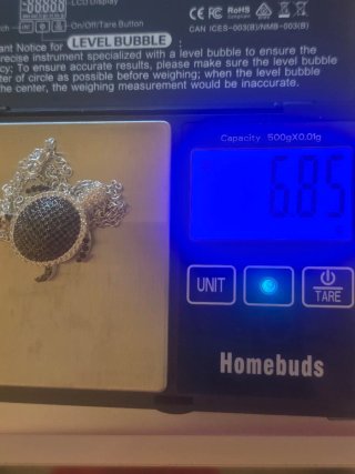 Colgante Tortuga con diamantes Negros y Blancos