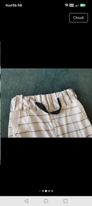 Pantaloni donna estivi a righe