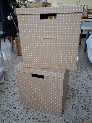 Cajas de almacenaje Ikea