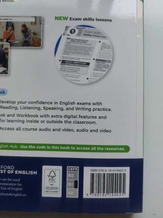 English File 5th Edition B1. Student's + Woorkbook