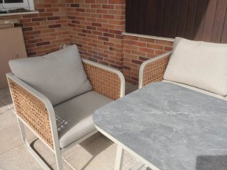 Conjunto Sofá Jardín Yrxin 6-7 Plazas