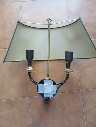LÁMPARA DE PARED DOS LUCES