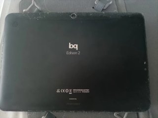 Tablet bq gris y negra