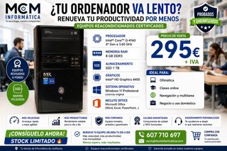 No-96 Ordenador Mr-Micro i3 4TH