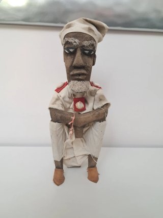 Figuras africanas decorativas