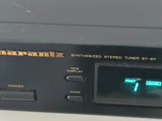 Marantz ST-57 Sintonizador HiFi RDS Negro