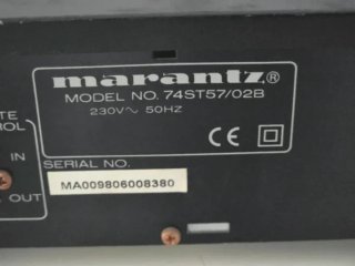 Marantz ST-57 Sintonizador HiFi RDS Negro