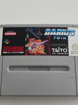 Juego Darius Twin para Super Nintendo SNES PAL Esp