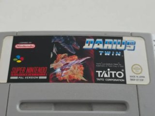 Juego Darius Twin para Super Nintendo SNES PAL Esp