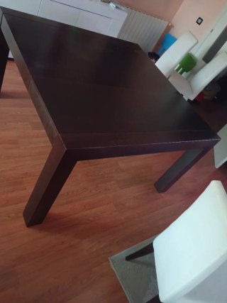 Mesa comedor extensible wengue