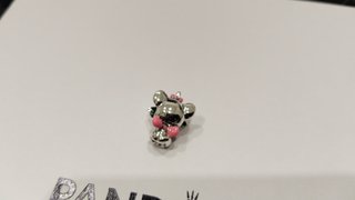 Charm Pandora Disney Aristogatos Rosa y Plata