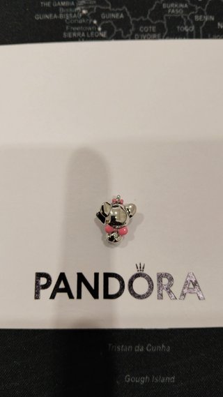 Charm Pandora Disney Aristogatos Rosa y Plata