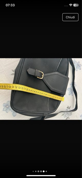 Borsa Yves Saint Laurent vintage nera