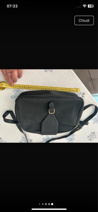 Borsa Yves Saint Laurent vintage nera