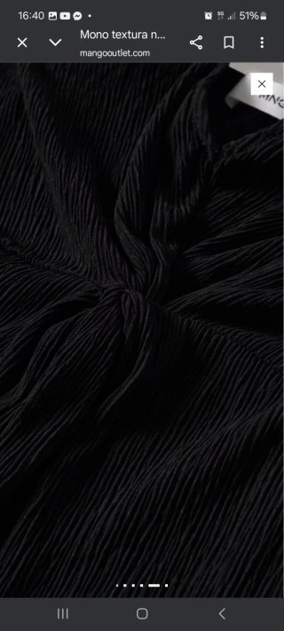 Mono negro Mango mujer