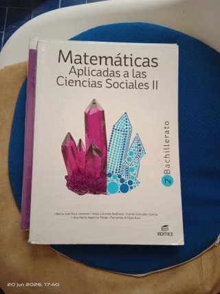 Matemáticas Aplicadas a las Ciencias Sociales I...