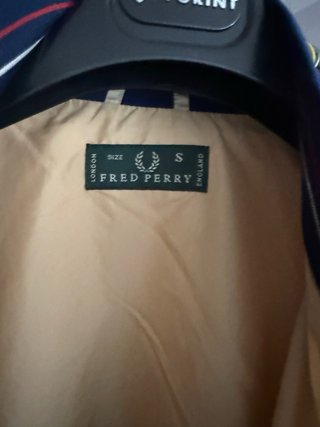 Giubbino Fred Perry Beige Made in Italy